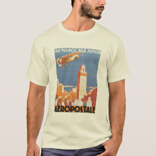 エアロポスタールオーマロックパルアビオン Tシャツ