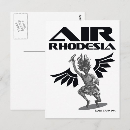 エアローデシア ポストカード (正面/裏面)