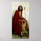 エアンガーアーヴィングクーセエルク – タオス族の足 ポスター (正面)