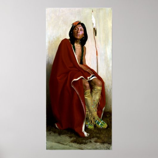 エアンガーアーヴィングクーセエルク – タオス族の足 ポスター (正面)