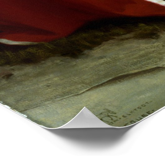 エアンガーアーヴィングクーセエルク – タオス族の足 ポスター (角)