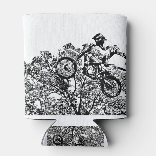 エアーを盗む – フリースタイルモトクロスライダー 缶クーラー (裏面)