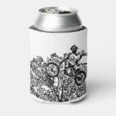 エアーを盗む – フリースタイルモトクロスライダー 缶クーラー (缶裏面)