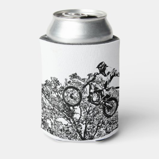 エアーを盗む – フリースタイルモトクロスライダー 缶クーラー (缶裏面)