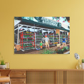 エアーズハードウェアキャンバス キャンバスプリント (インサイチュ (リビング))