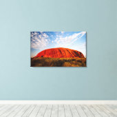 エアーズロック キャンバスプリント (インサイチュ (ウッドフロア))