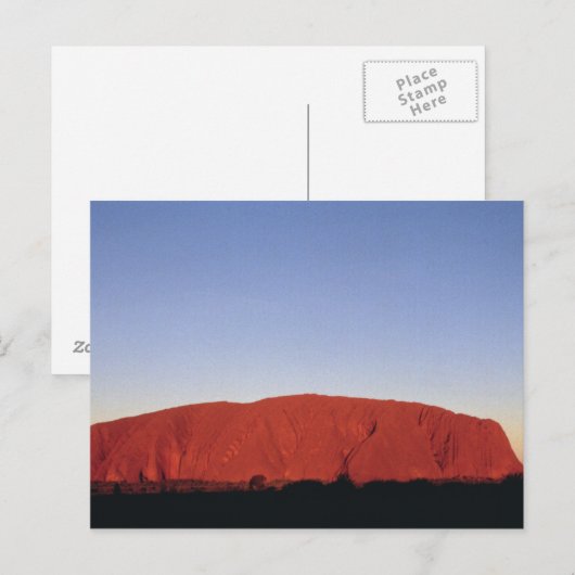 エアーズロック ポストカード (正面/裏面)