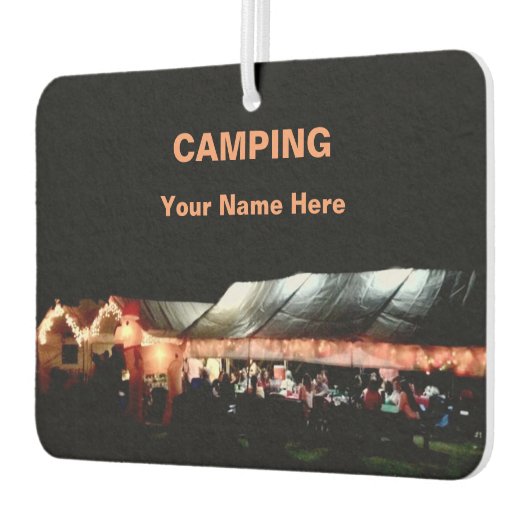 エアーフレッシュナーキャンプ カーエアーフレッシュナー (左)