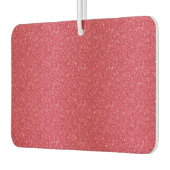 エアーフレッシュナーレッドフェイクグリッターハート カーエアーフレッシュナー (左)