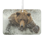 エアーフレッシュナー – イエローストーンベア (裏面)