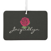 エアーフレッシュナー – バラ名 (裏面)