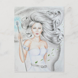 エアー女神のポストカード ポストカード