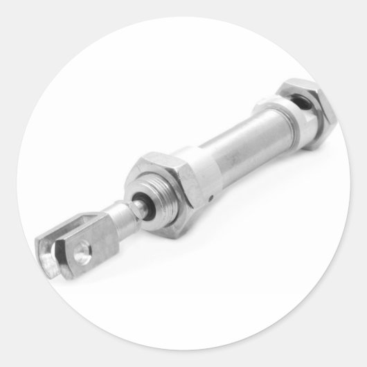 エアー式シリンダ ラウンドシール (正面)