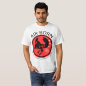 エアー生まれ-スカルウィッシュ（白） - 19XX以降 Tシャツ (正面フル)