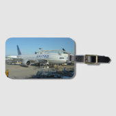 エアー統一された飛行機ラゲージタグ ラゲッジタグ (正面横)