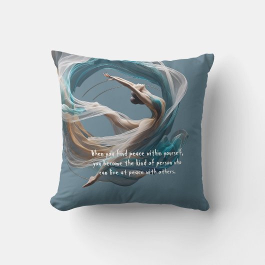 エアー飛んでいるヨガインストラクターピラティスフィットネス クッション (正面)