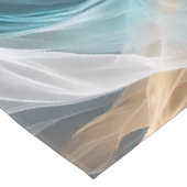 エアー飛んでいるヨガインストラクターピラティスフィットネス テーブルクロス (アングル)