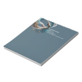 エアー飛んでいるヨガインストラクターピラティスフィットネス ノートパッド (回転)