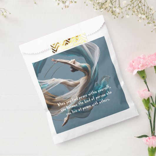 エアー飛んでいるヨガインストラクターピラティスフィットネス フェイバーバッグ (封をした状態)