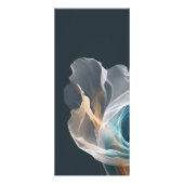 エアー飛んでいるヨガインストラクターピラティスフィットネス ラックカード (裏面)