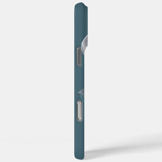 エアー飛んでいるヨガインストラクターピラティスフィットネス Case-Mate iPhoneケース (裏面 / 右)