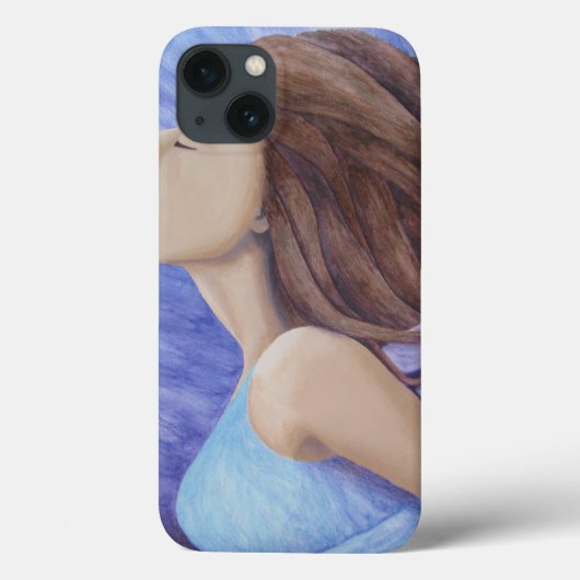 エア女神iPad飛んでいるケース Case-Mate iPhoneケース (裏面)