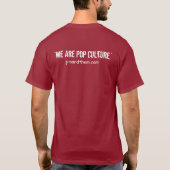 エア川のジムそしてそれら Tシャツ (裏面)