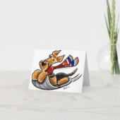 エア川Sledding Airedaleテリア シーズンカード (正面)