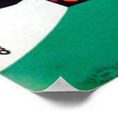 エア王室のマロックVintage旅行ポスター ポスター (角)