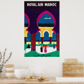 エア王室のマロックVintage旅行ポスター ポスター (キッチン)