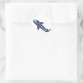 エア飛行機キッズ ラウンドシール (バッグ)