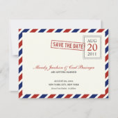 エア メール セーブ ザ デート 発表 セーブザデート (正面)