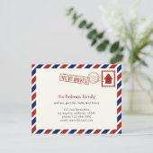 エア メール 移動のお知らせ 案内状 (スタンド正面)