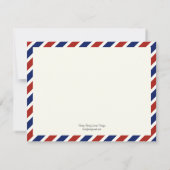 エア メール 移動のお知らせ 案内状 (裏面)