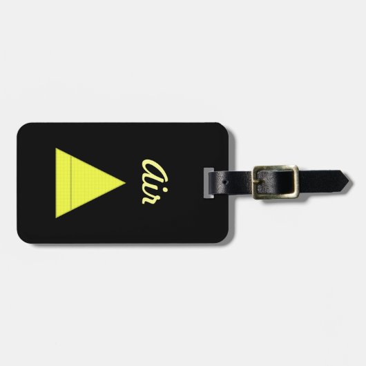 エア ラゲッジタグ (正面横)