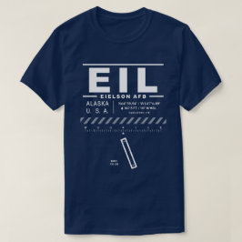 エイエルソンAFB空軍基地EIL Tシャツ