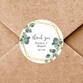 エイエレガントリー・グリーナリー・ユ結婚ーカリプタス ラウンドシール