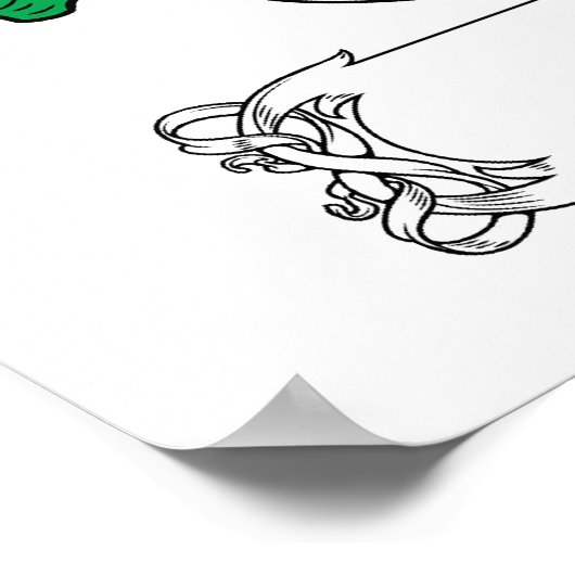 エイエロ家紋 ポスター (角)