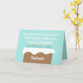 エイカスタムジ誕生日キャンドル|検疫誕生日 カード (黄色い花)