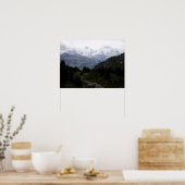 エイガー、モーンチ、ジュンフラウ山脈 – ポスター (キッチン)