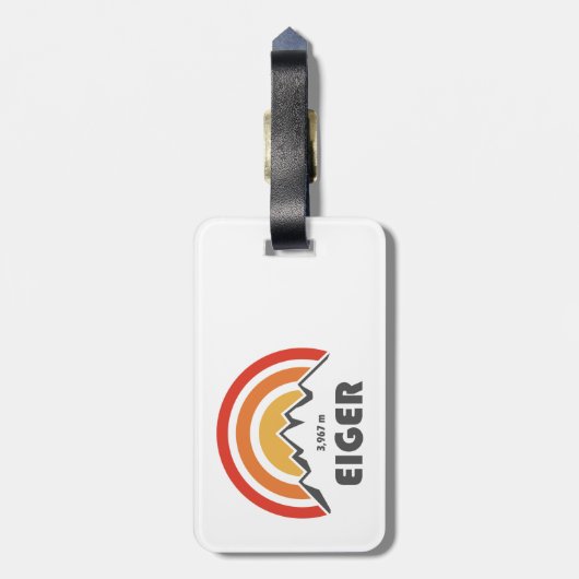 エイガー ラゲッジタグ (裏面縦)