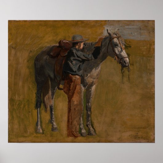 エイキンズ – カウボーイ・イン・ザ・バドランド ポスター (正面)