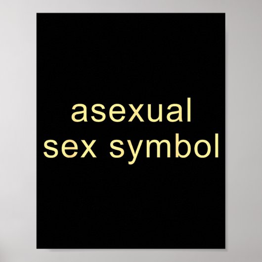エイシンボル 楽しいプライド LGBTQ エース ポスター (正面)