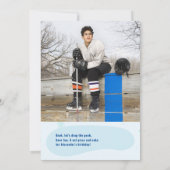 エイジアイスホッケーオールスターウィンガー誕生日パーティー 招待状 (裏面)