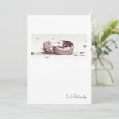 エイジェンツエントラインドリングや輪- Civil Partnership招待状 招待状 (スタンド正面)