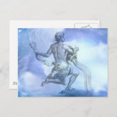 エイジオブアクエリアス〔占星術の〕十二宮図 ポストカード (正面/裏面)