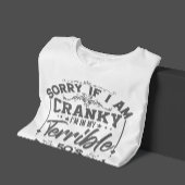 エイジテーマおもしろいタイポグラフィデザイン トライブレンドTシャツ