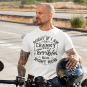 エイジテーマおもしろいタイポグラフィデザイン トライブレンドTシャツ