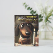 エイジドツーパーフェクトドッグ誕生日カード シーズンカード (スタンド正面)