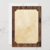 エイジドトゥパーフェクト誕生日ウィスキー招待状 招待状 (裏面)